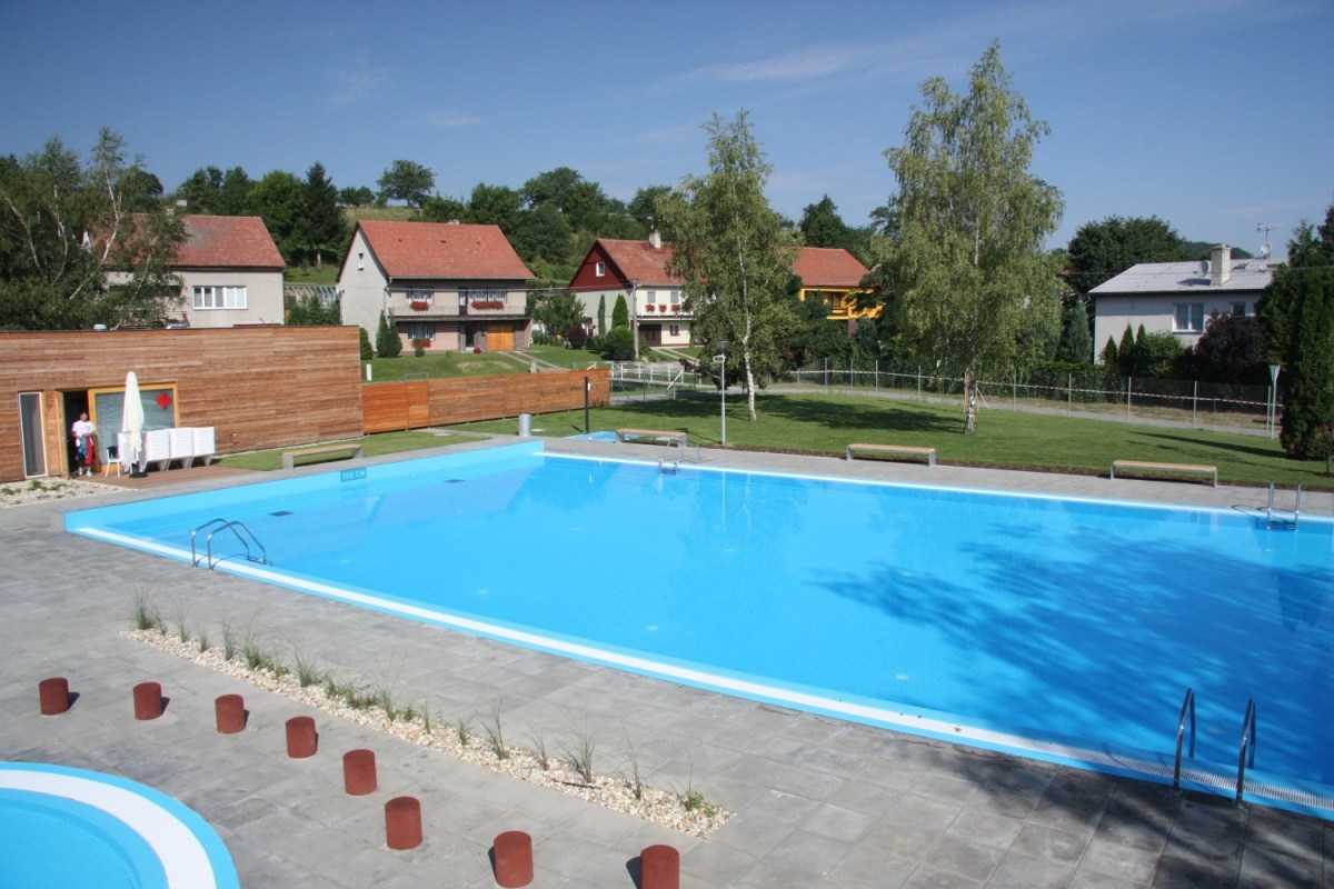 Centroprojekt připravil rekonstrukci venkovního koupaliště včetně bazénové technologie