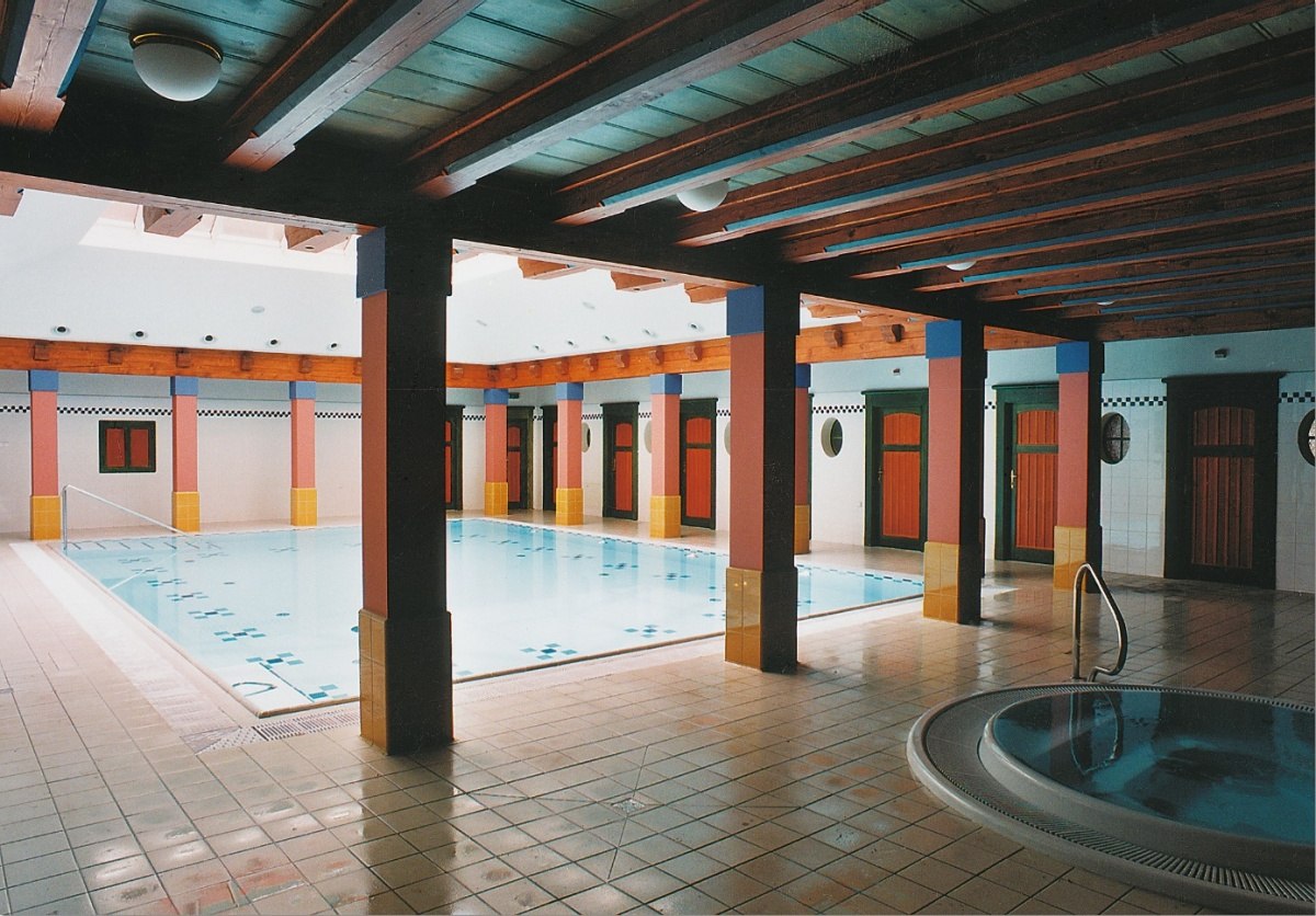 Projekt hotelového bazénu pro Lázeňský dům v Luhačovicích