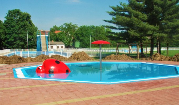 Bazénová technologie pro dětský bazén v Kyjově