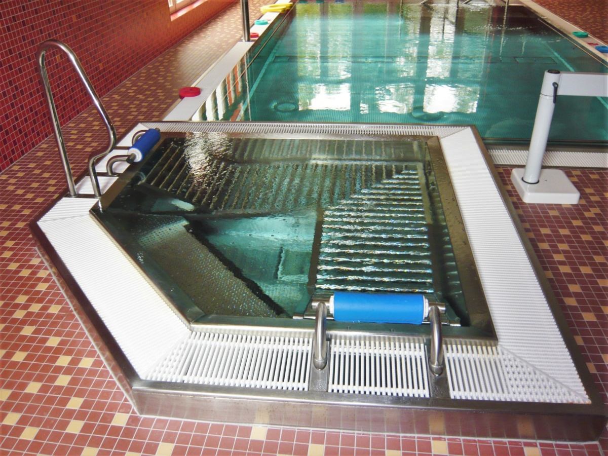 Rehabilitační bazén v nemocnici Třinec