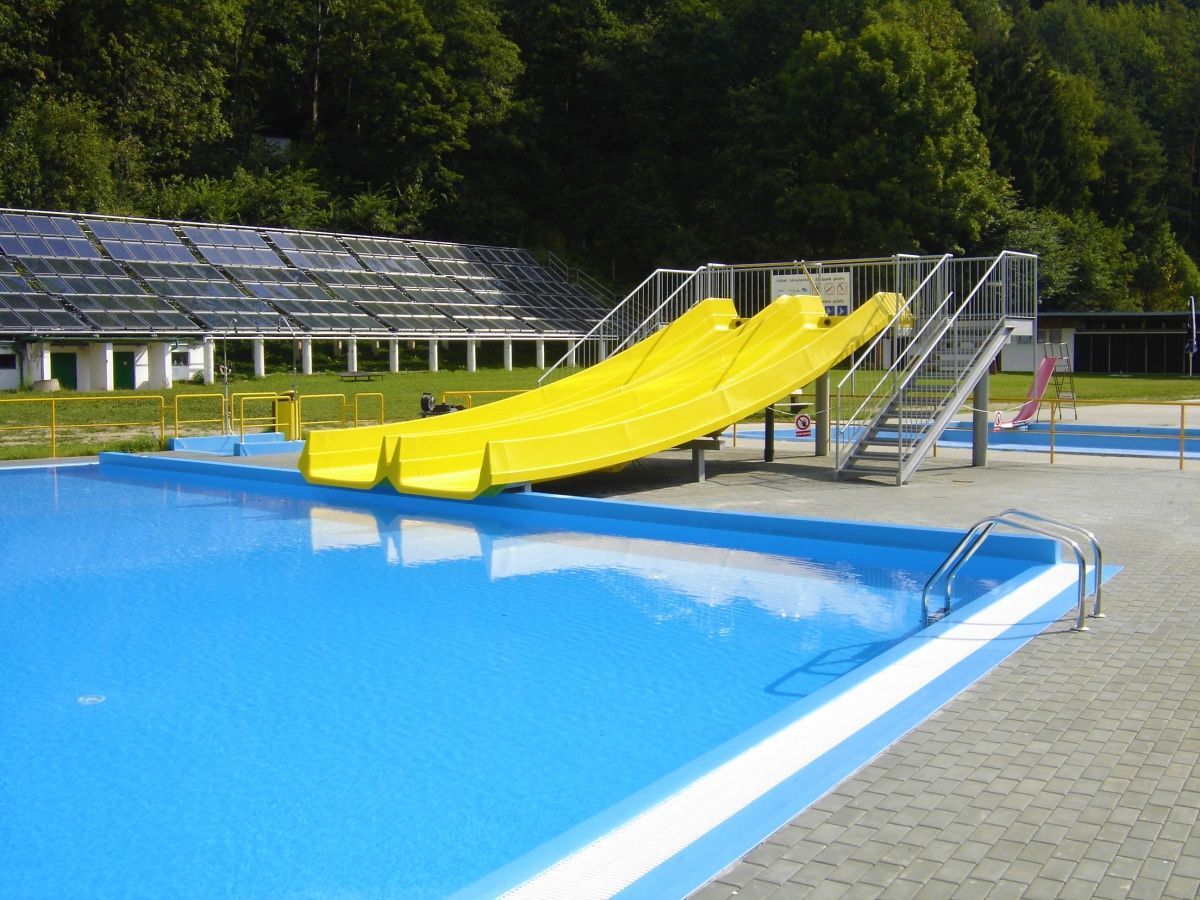 Rekonstrukce koupaliště Rusava a instalace nových bazénových technologií