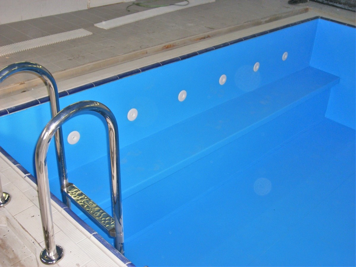 Bazénové fólie pro hotelový bazén Miramare v Luhačovicích