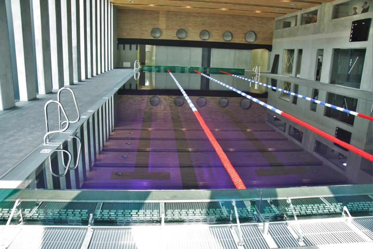 Bazénové technologie pro vnitřní nerezové bazény UP Olomouc