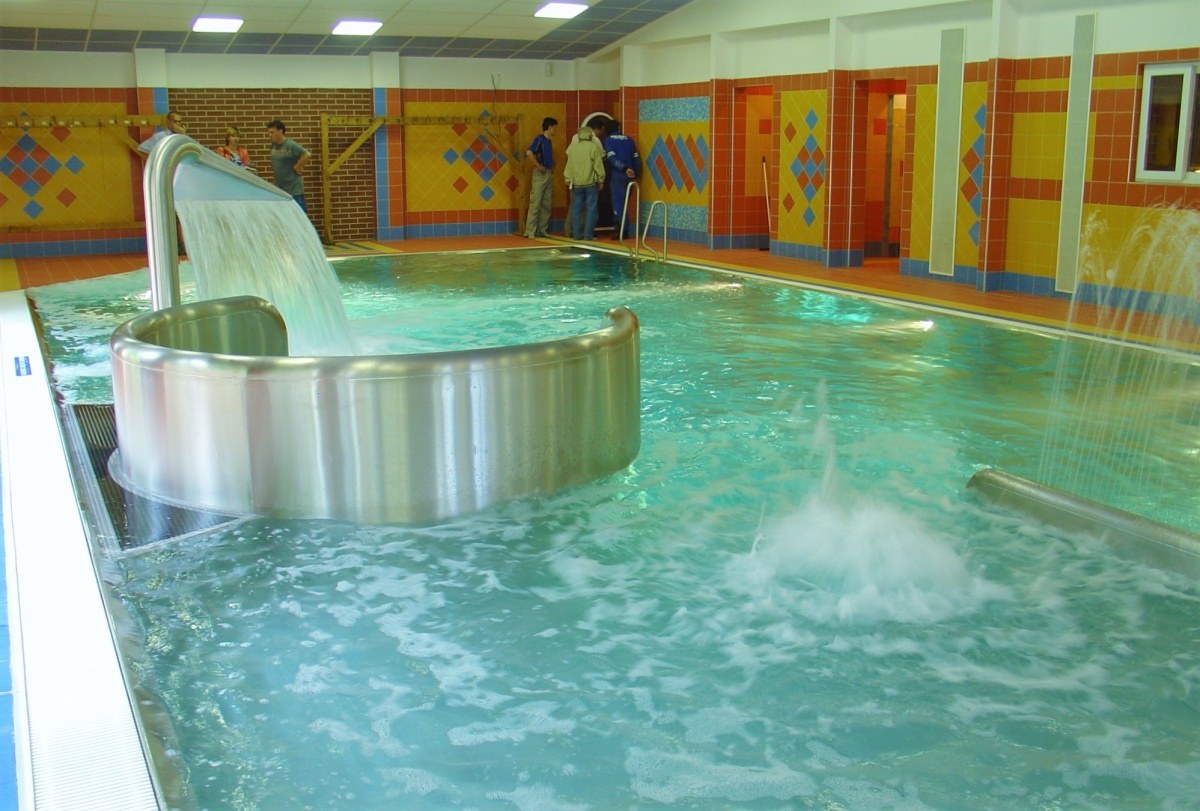 Wellness a hotelový bazén hotelu Montér na Ostravici