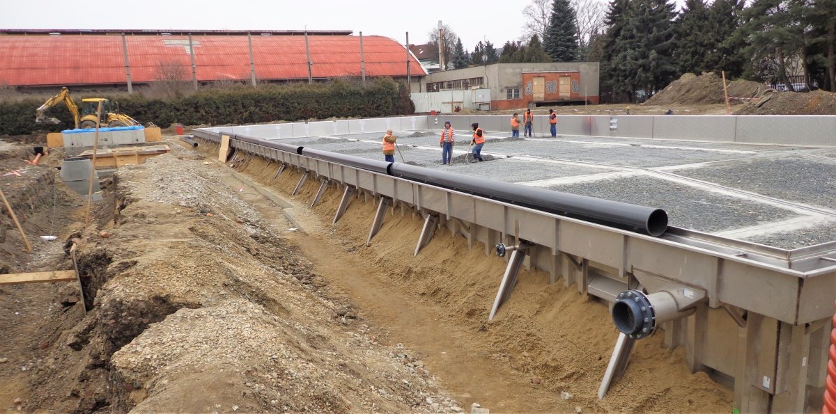 Bazénové technologie pro plavecký stadion v Olomouci