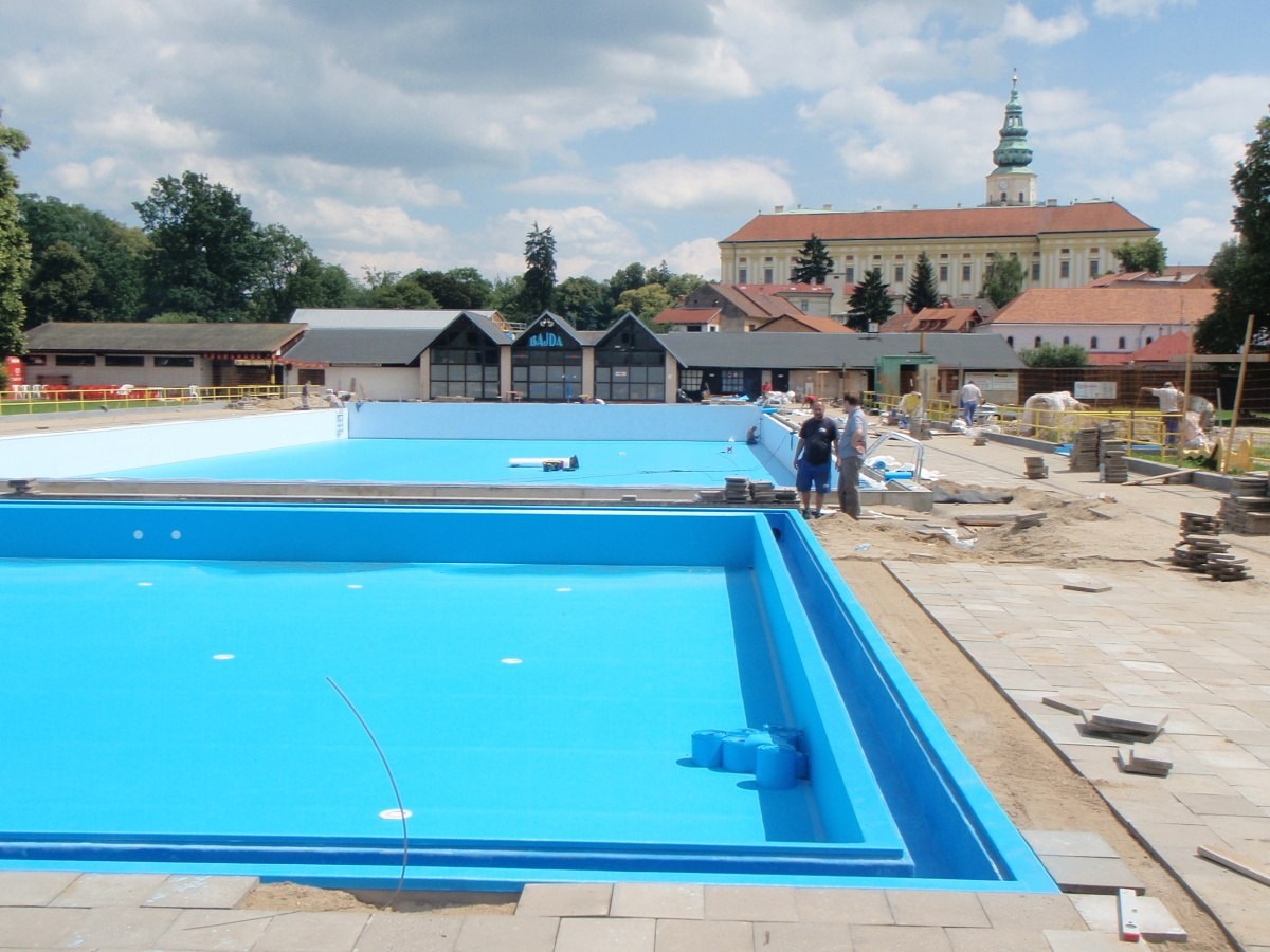 Bazénové technologie pro koupaliště Bajda v Kroměříži