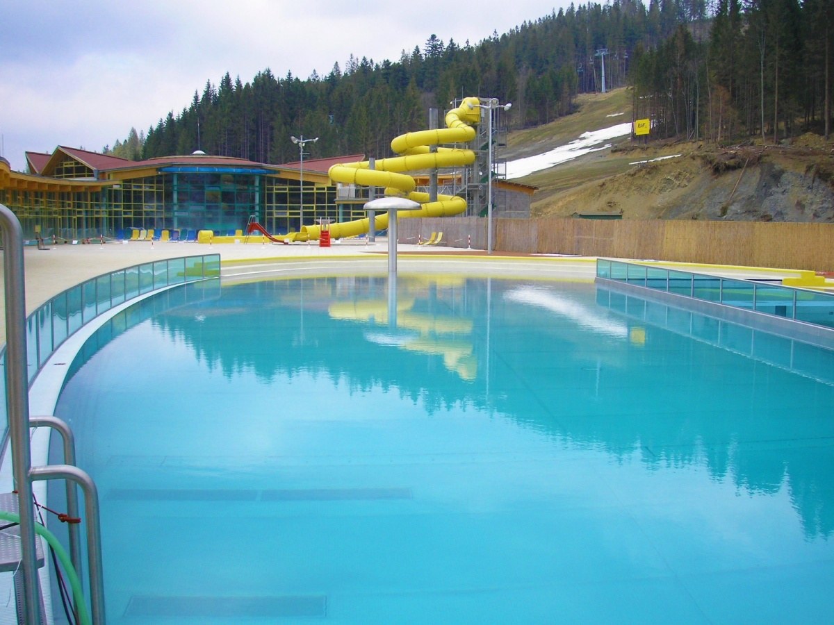 Bazénová technologie pro aquapark Meander v Oravici