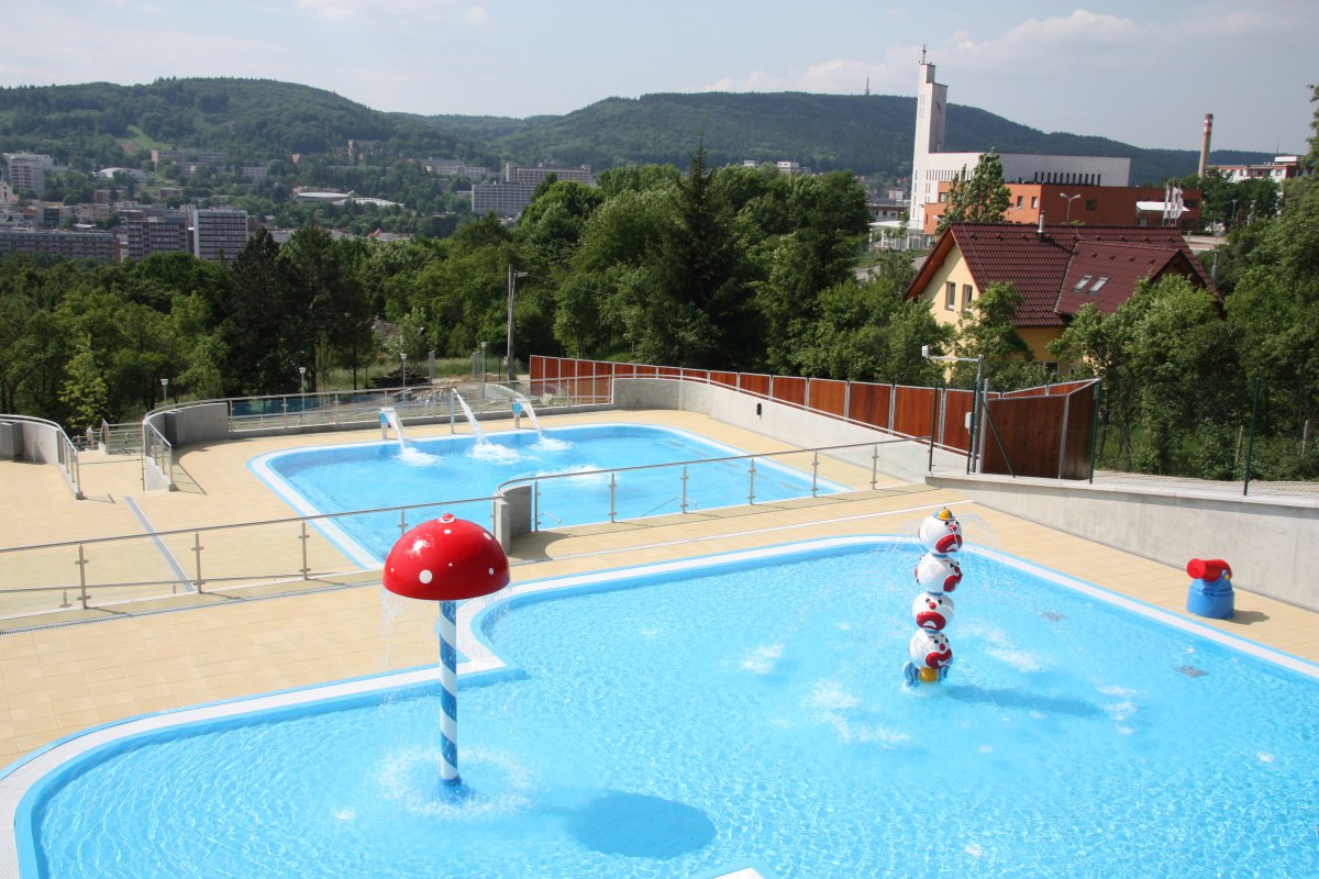 Projekt koupaliště Panorama ve Zlíně