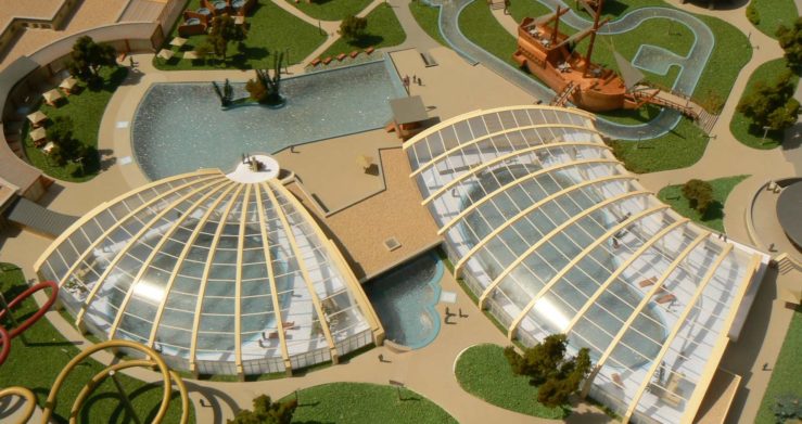 Realizace aquaparku Gino Paradise Tbilisi v daleké Gruzii zahájena
